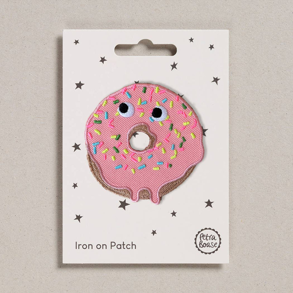 Iron on Patch (Pack of 6) - Doughnut