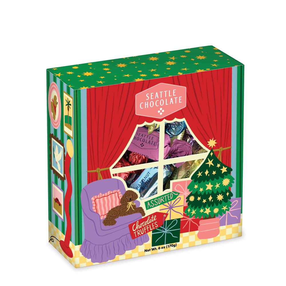 NEW! Holiday - No Place Like Home Truffle Box - 6oz