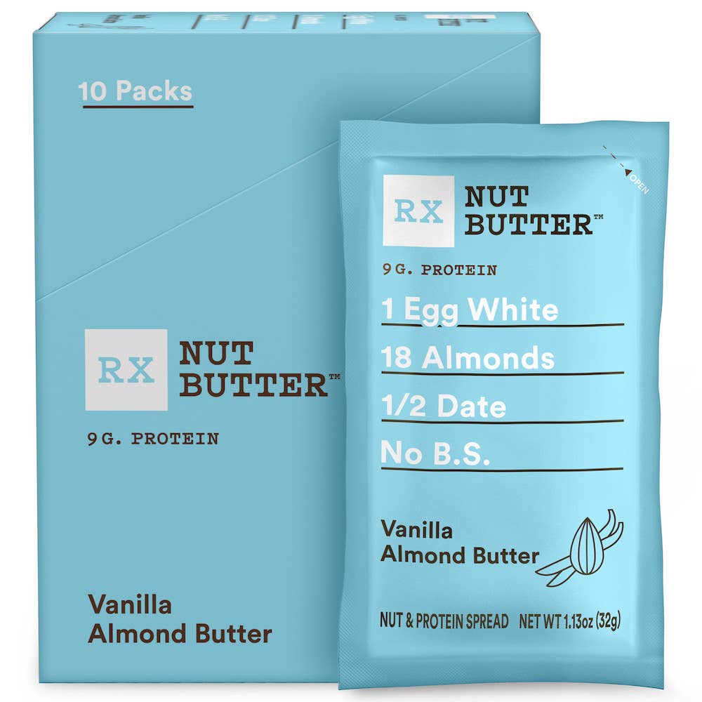 RX Nut Butter Vanilla Almond Butter Single-serve Packets