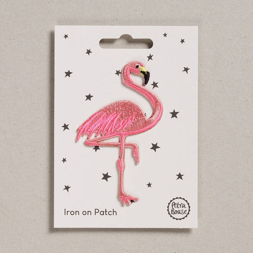Iron on Patch - Pack of 6 - Flamingo