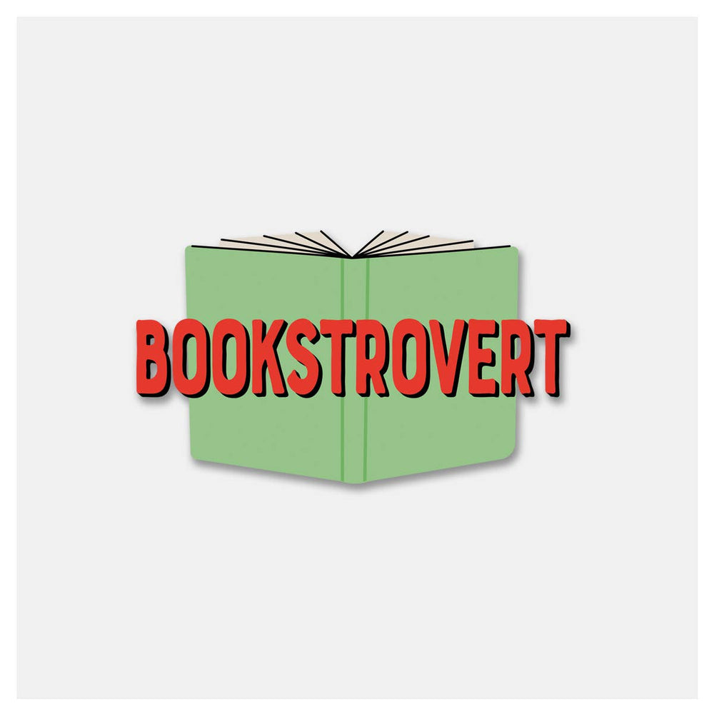 Bookstrovert - Sticker