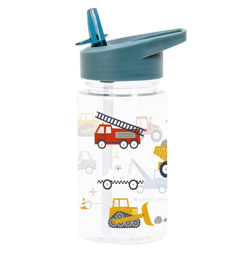 Kids drink bottle / water bottle: Vehicles, Cars
