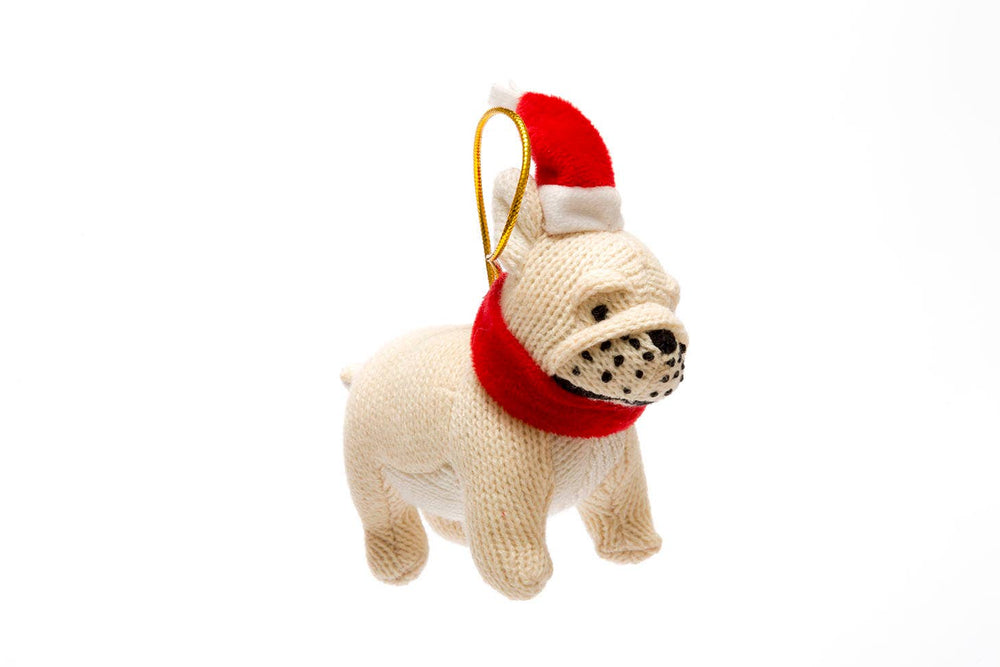 French Bulldog Christmas Ornament
