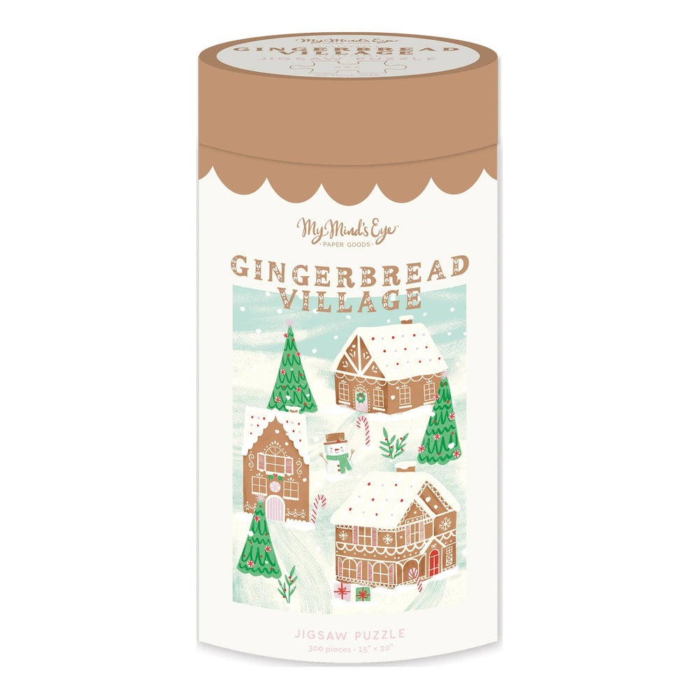 PRESALE SHIPPING MID OCTOBER - GBD1022 - Gingerbread Scene Puzzle