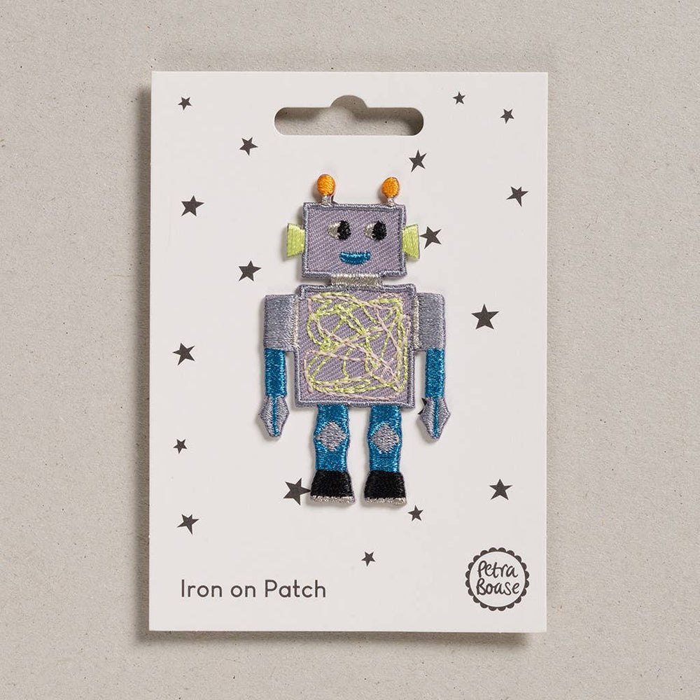 Iron on Patch - Pack of 6 - Robot